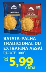 Batata Palha Assaí Tradicional