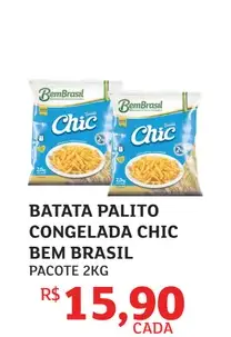 Batata Palito Bem Brasil Congelada