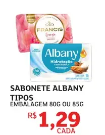 Sabonete Albany