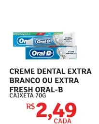 Creme dental Oral-B Extra Fresh