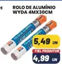 Rolo de Alumínio Wyda