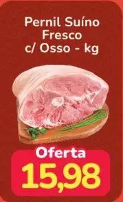 Pernil Suíno Fresco, Com Osso
