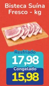 Bisteca Suína Congelada