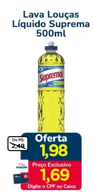 Lava-louças líquido Suprema