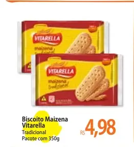 Biscoito Vitarella Maizena