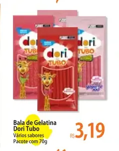 Bala de Gelatina Dori