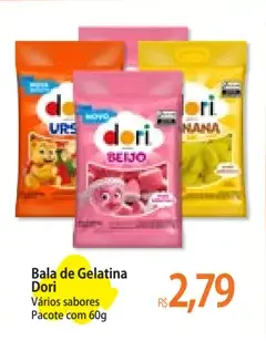 Bala de Gelatina Dori
