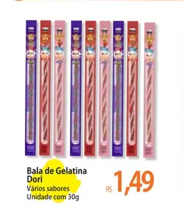 Bala de Gelatina Dori