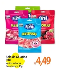 Bala de Gelatina Fini