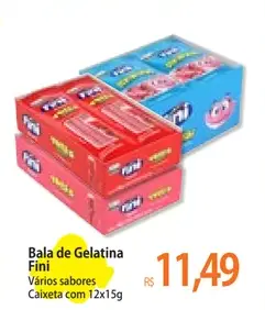 Bala de Gelatina Fini