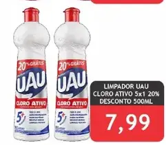 Limpador UAU Cloro Ativo 5x1