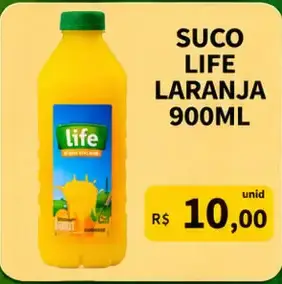 Suco Life Laranja