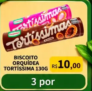 Biscoito Tortíssima Orquídea