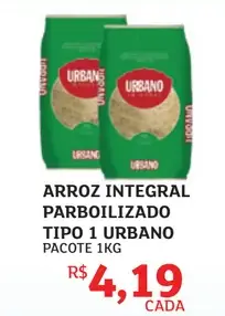 Arroz Urbano Integral Parboilizado Tipo 1