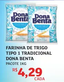 Farinha de Trigo Dona Benta Tradicional