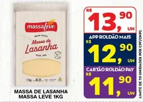 Massa De Lasanha