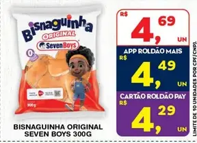 Bisnaguinha Seven Boys Original