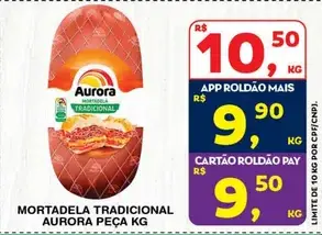 Mortadela Aurora Tradicional