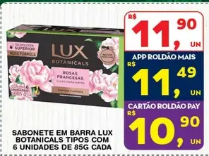 Sabonete em Barra Lux Botanicals