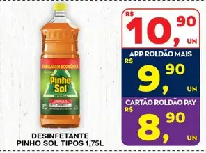 Desinfetante Pinho Sol