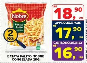Batata Palito Nobre