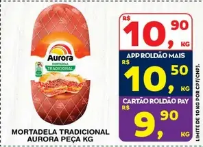 Mortadela Aurora Tradicional