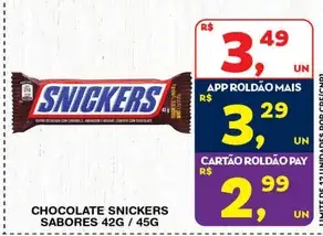 Chocolate Snickers