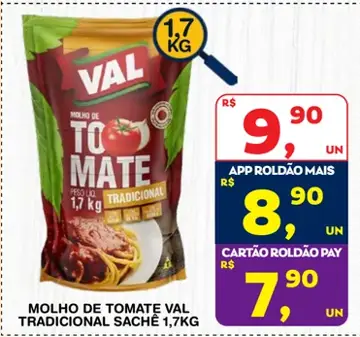 Molho de Tomate Val Tradicional