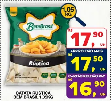 Batata Bem Brasil Rústica