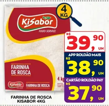 Farinha de Rosca Kisabor