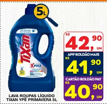 Lava Roupas Líquido