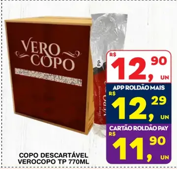 Copo descartável Verocopo