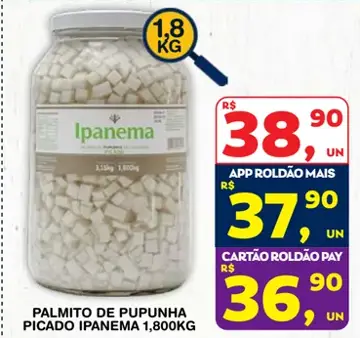 Palmito de Pupunha