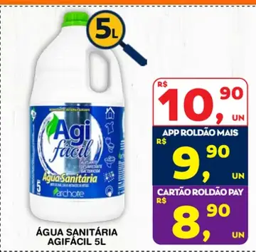 Água Sanitária Archote Agifácil