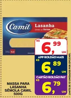 Massa para lasanha