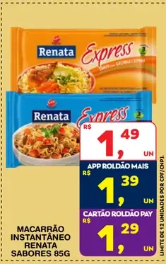 Macarrão instantâneo Renata