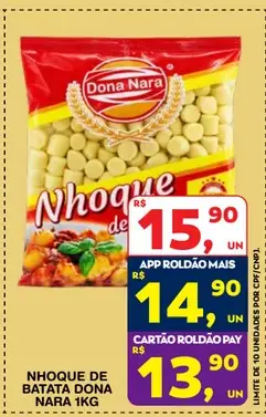 Nhoque de batata