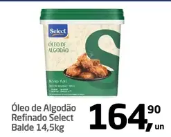 Óleo de Algodão Select Refinado
