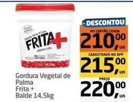 Gordura Vegetal de Palma