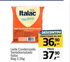 Leite Condensado Italac Semidesnatado