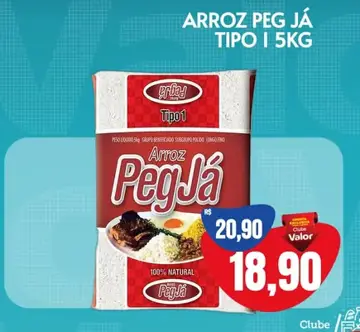 Arroz Peg Já Tipo 1