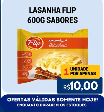 Lasanha Flip À Bolonhesa