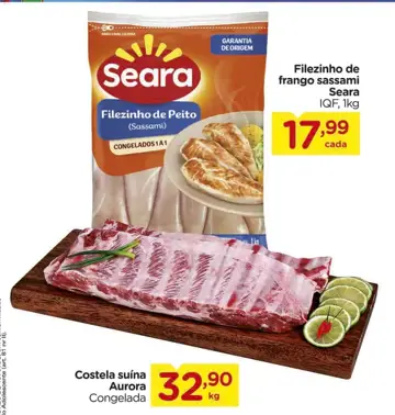 Filezinho de frango Seara Sassami