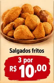 Salgados fritos