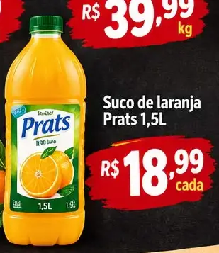 Suco de laranja Prats