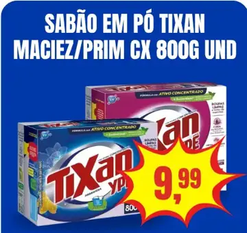 Sabão em pó Tixan Maciez