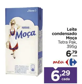 Leite condensado Moça Semidesnatado