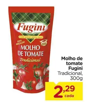 Molho de tomate Fugini Tradicional