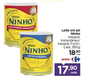 Leite em pó Ninho Integral, Forti+