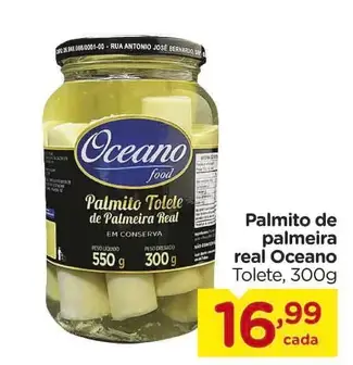 Palmito de palmeira real